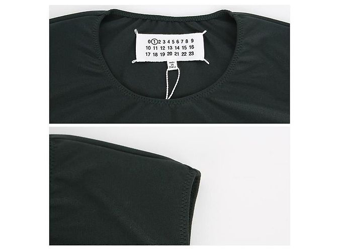 Maison Martin Margiela Body sin mangas Stitch Verde - vista 8