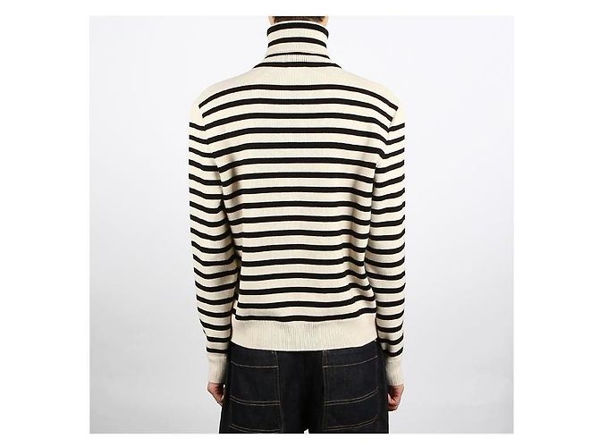 Céline Pull en cachemire à col roulé Blanc - vue 4