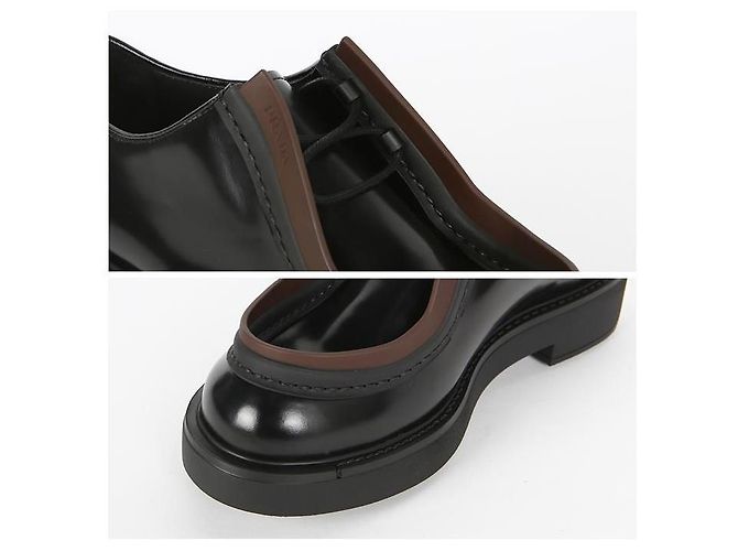 Prada Mocassini in pelle spazzolata - vista 5