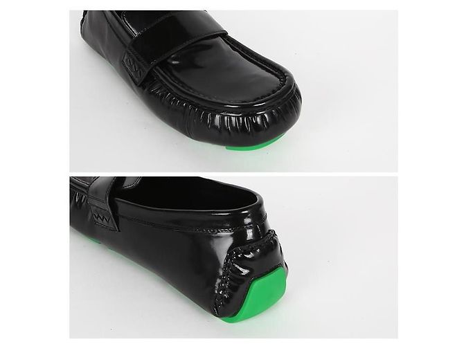 Bottega Veneta Mocassini Driver Nero - vista 4
