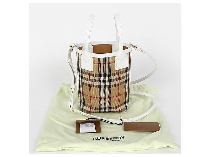 Burberry Mini borsa tote London Marrone - vista 12
