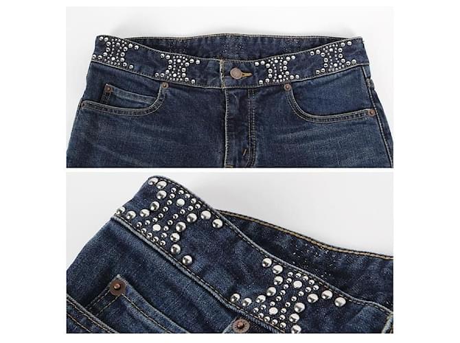 Céline Jeans Skinny Triope Stud Neo Negro - vista 7