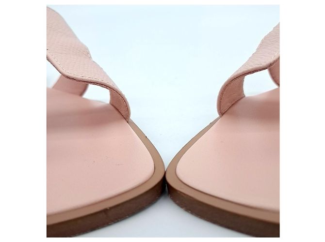 Pantofole Hermès Oran Rosa - vista 2