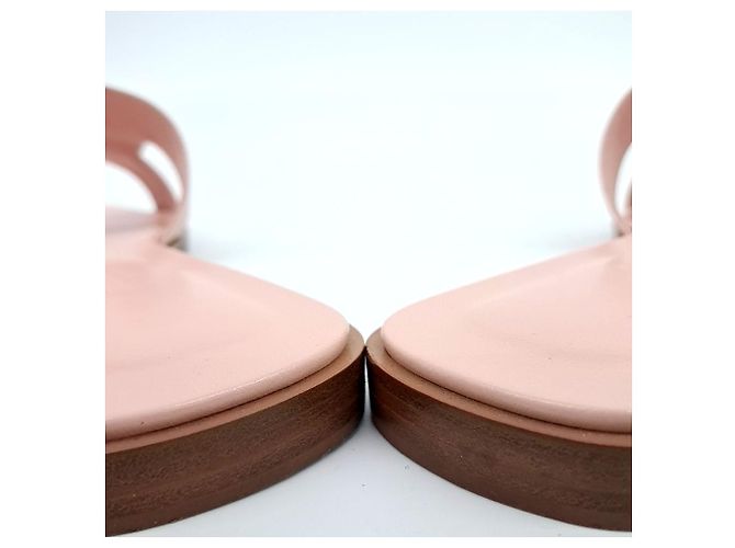 Pantofole Hermès Oran Rosa - vista 3