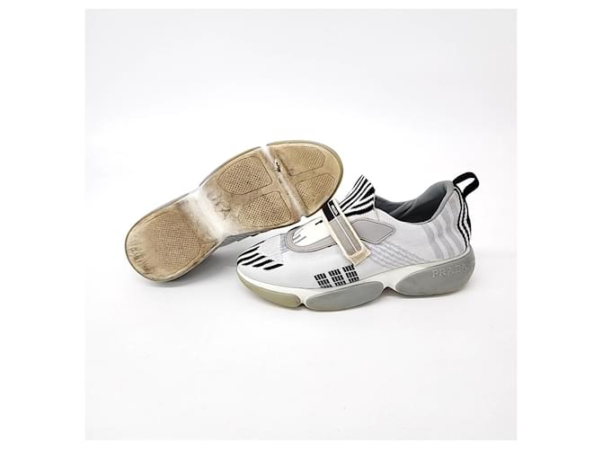 Sneakers Cloudburst Prada Marrone - vista 4