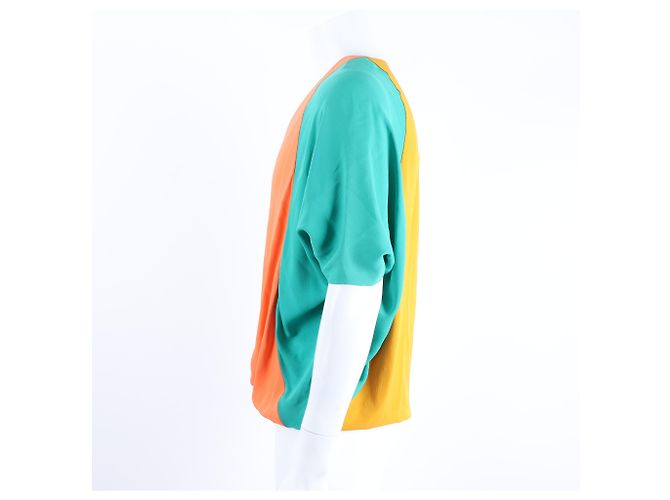 Hermès V-Neck Silk Blouse - view 2