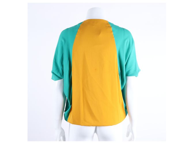 Hermès V-Neck Silk Blouse - view 3
