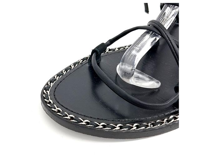 Sandali con cinturino Chanel Nero - vista 5