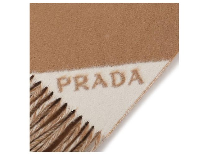Prada Écharpe en cachemire double - vue 8
