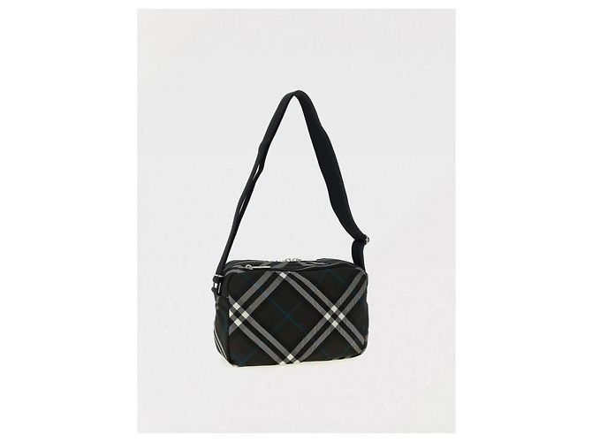 Burberry Borsa a tracolla a quadri Nero - vista 5