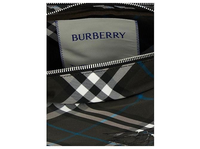 Burberry Borsa a tracolla a quadri Nero - vista 7