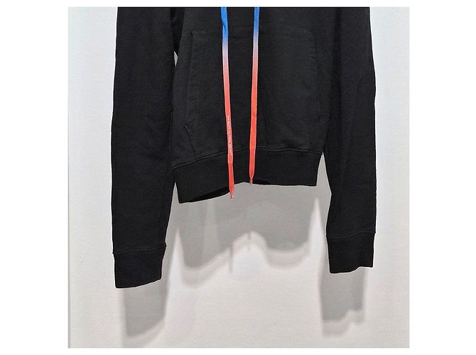 Off White Arrow Hoodie mit langen Ärmeln Schwarz - Ansicht 5