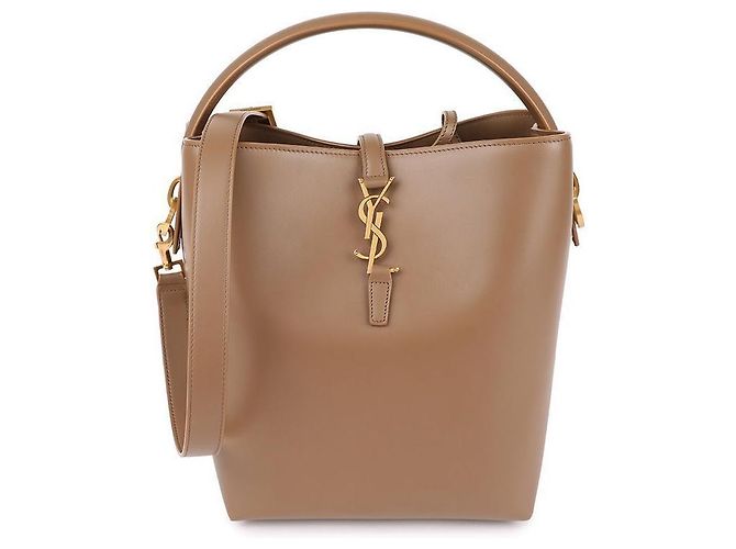Saint Laurent Damen-Buckeltasche Braun - Ansicht 4