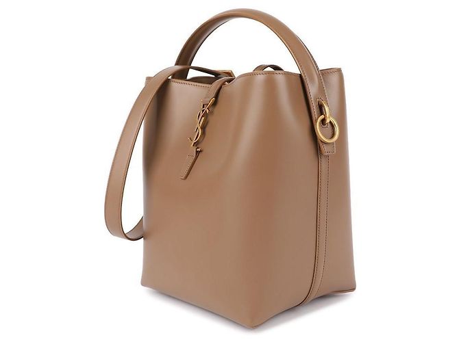 Saint Laurent Damen-Buckeltasche Braun - Ansicht 5