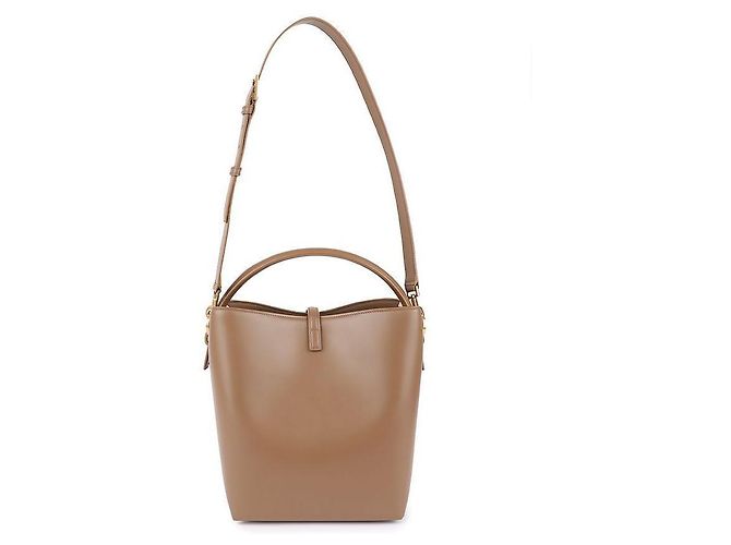 Saint Laurent Damen-Buckeltasche Braun - Ansicht 6