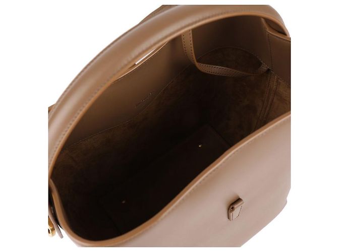 Saint Laurent Damen-Buckeltasche Braun - Ansicht 9