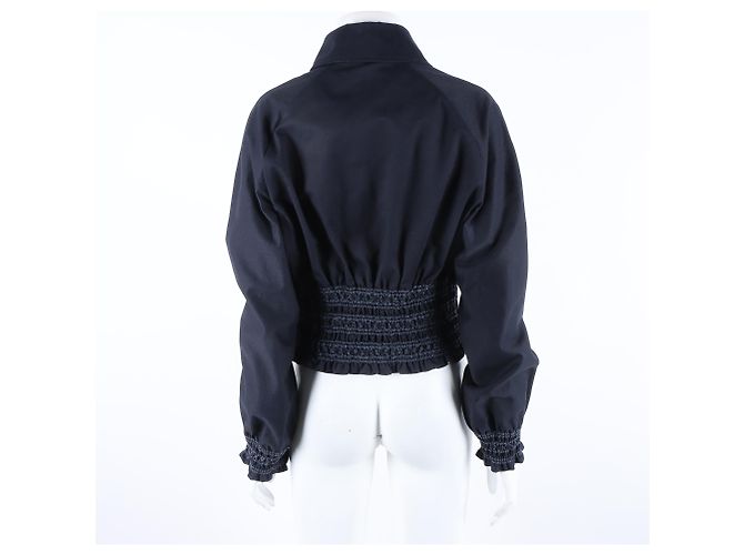 Hermès Langarmjacke Blau - Ansicht 3