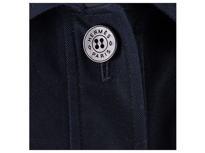 Hermès Langarmjacke Blau - Ansicht 4