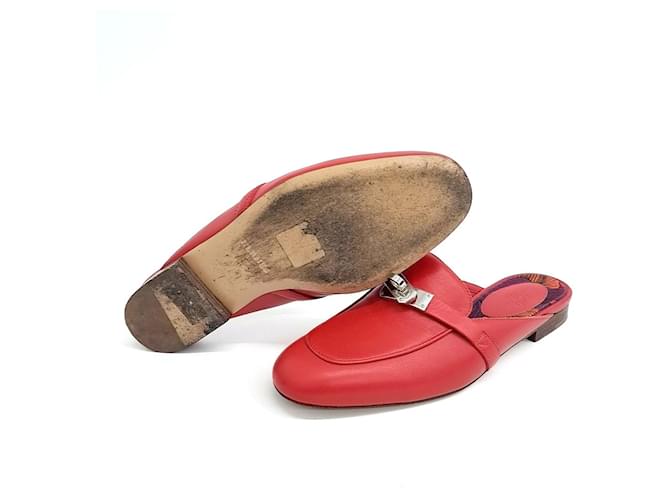 Hermès Hermes Oz Mule Rot - Ansicht 4