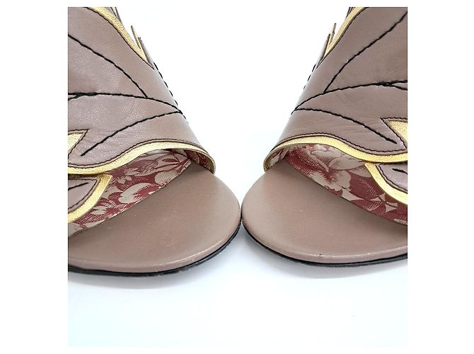 Mocassins Gucci Marron - vue 2