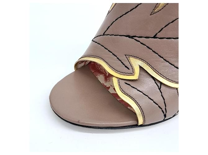 Mocassins Gucci Marron - vue 5