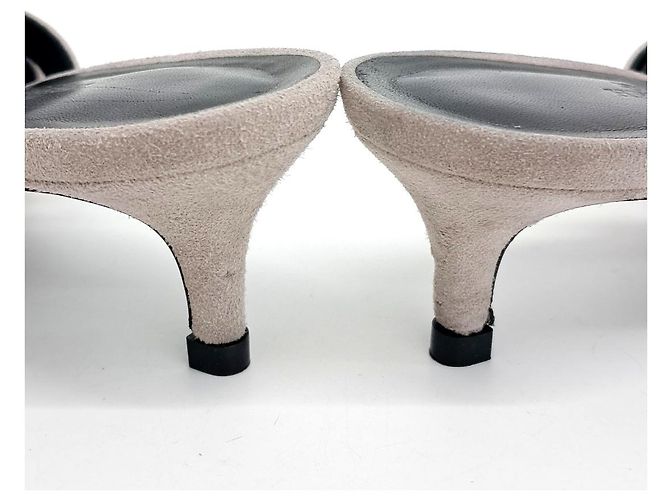 Mule Hermès Blanco - vista 3