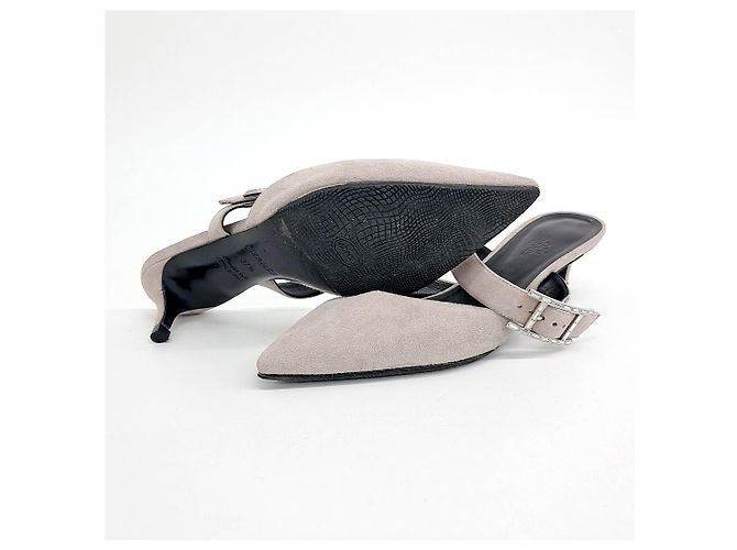 Mule Hermès Blanco - vista 4