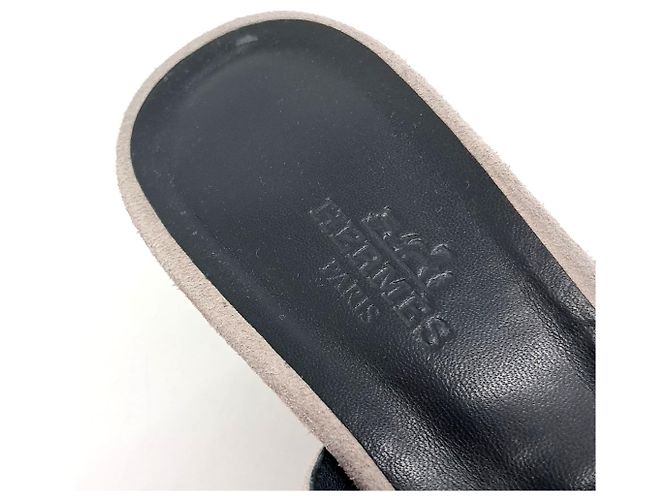 Mule Hermès Blanco - vista 6