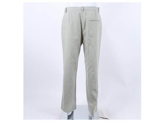 Pantalones de lana Hermès Verde - vista 3