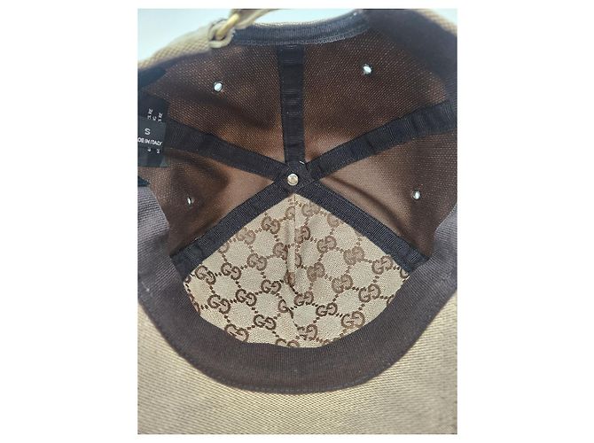 Gucci Canvas-Baseballmütze Zustand Orange - Ansicht 10