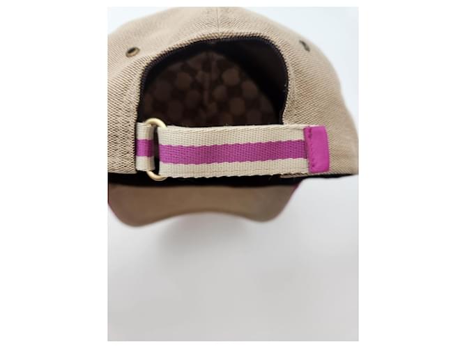 Gucci Canvas-Baseballmütze Zustand Orange - Ansicht 11