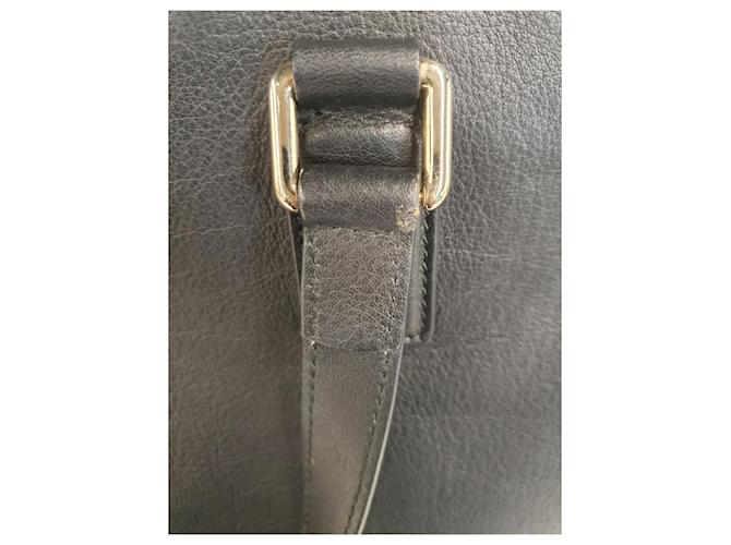 Bamboo Gucci Borsa a spalla con frange in bambù Nero - vista 14