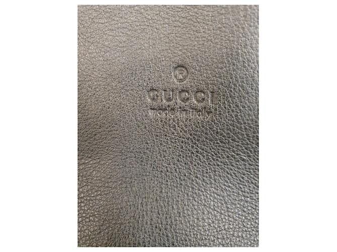 Bamboo Gucci Borsa a spalla con frange in bambù Nero - vista 15