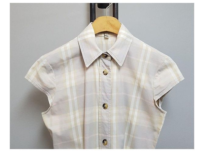 Burberry Abito a quadri da donna Marrone - vista 3