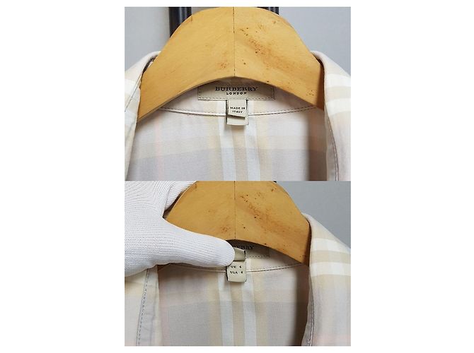 Burberry Abito a quadri da donna Marrone - vista 7