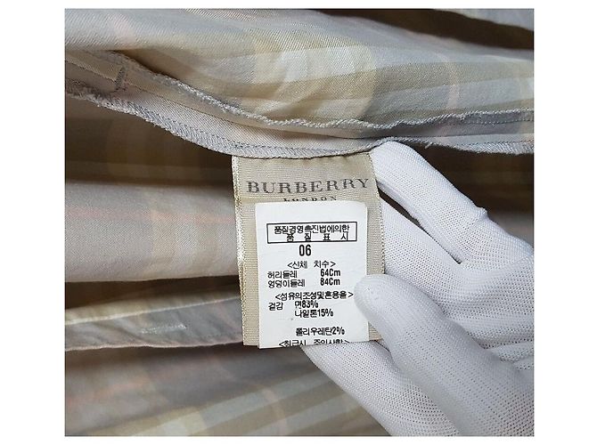 Burberry Abito a quadri da donna Marrone - vista 8