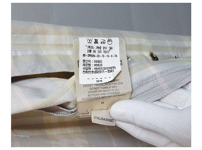 Burberry Abito a quadri da donna Marrone - vista 9