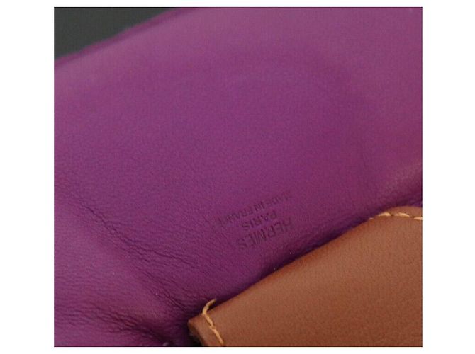 Hermès Portachiavi Rodeo Grande Viola Porpora - vista 6