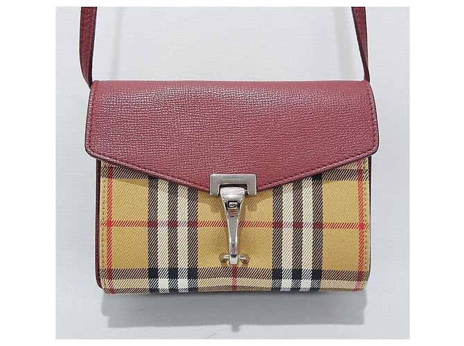 Burberry McKen Vintage Check Mini Umhängetasche Braun - Ansicht 2