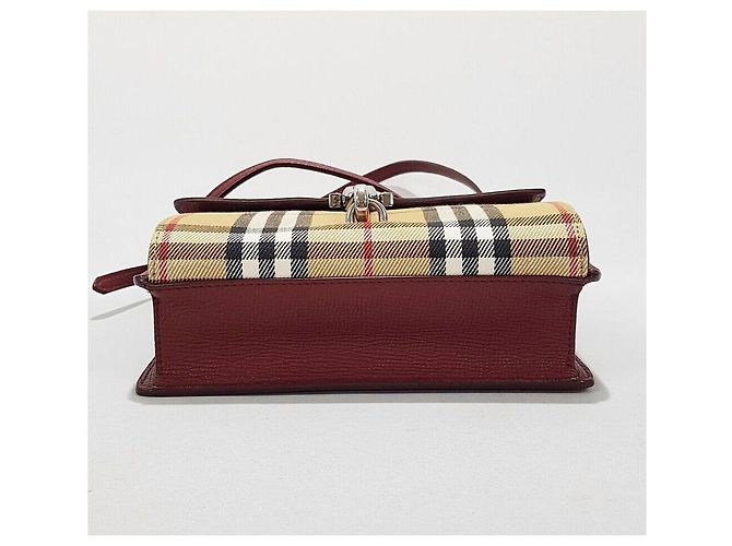 Burberry McKen Vintage Check Mini Umhängetasche Braun - Ansicht 7