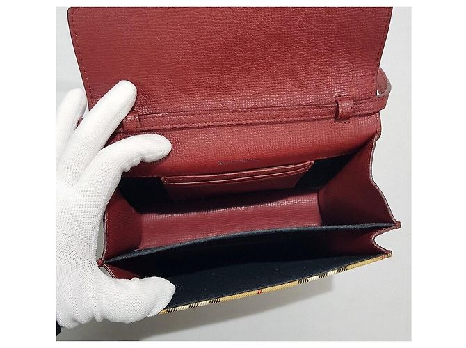 Burberry McKen Vintage Check Mini Umhängetasche Braun - Ansicht 9