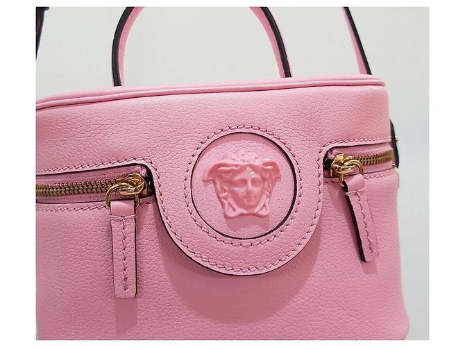 Versace Mini Vanity Tote Schultertasche La Medusa Pink - Ansicht 3