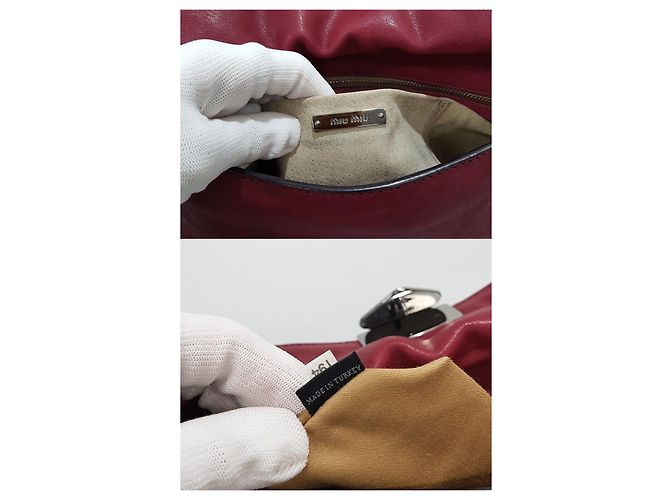 Borsa a Spalla Studded Miu Miu - vista 10