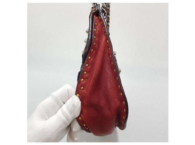 Borsa a Spalla Studded Miu Miu - vista 5