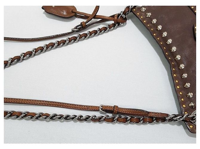 Borsa a Spalla Studded Miu Miu - vista 7