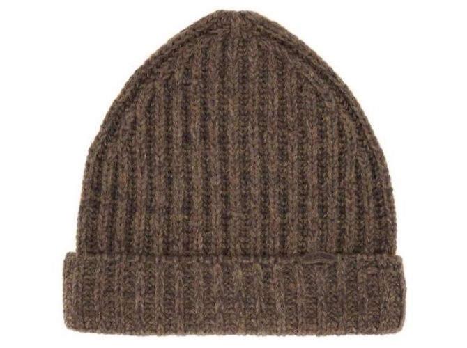 Maison Martin Margiela Wool Blend Beanie Brown - view 3