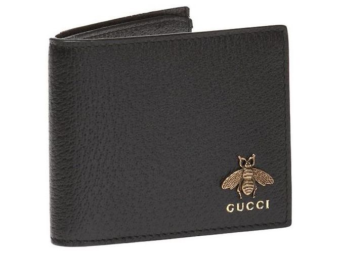 Gucci Animalier Leather Wallet Black - view 4