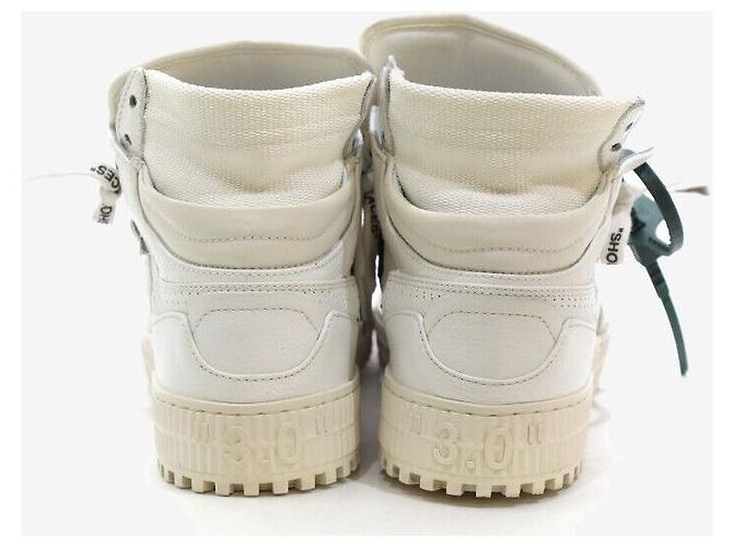Off White Sneakers alte Off-White bianche Bianco - vista 4