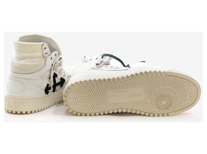 Off White Sneakers alte Off-White bianche Bianco - vista 5