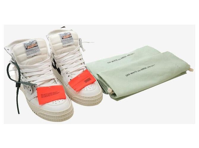 Off White Sneakers alte Off-White bianche Bianco - vista 8